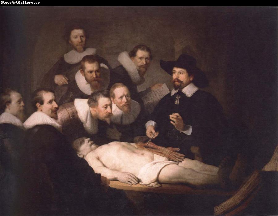 Rembrandt van rijn anatomy lesson of dr,nicolaes tulp